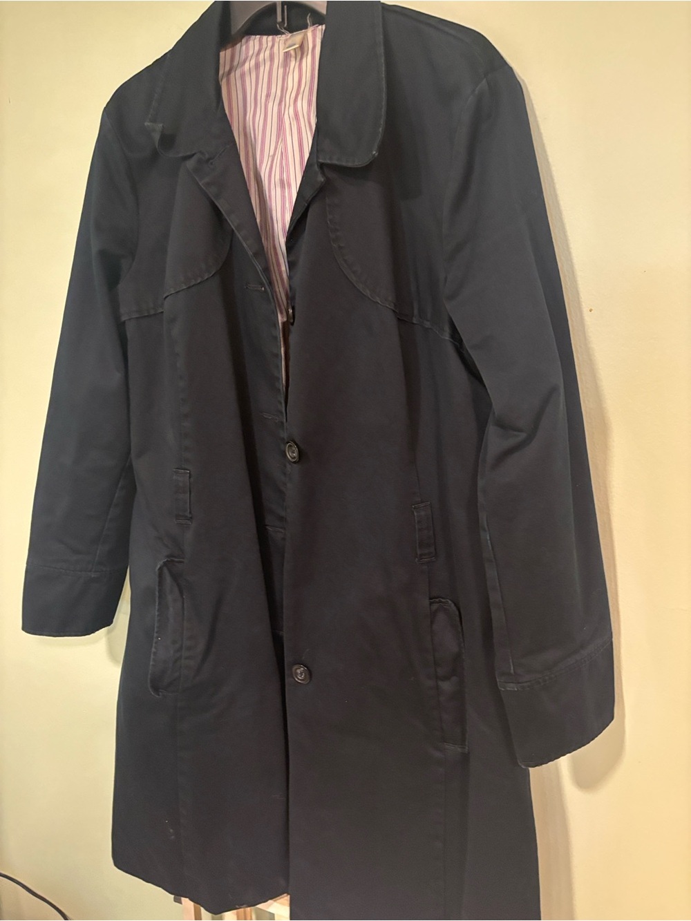 Old Navy Y2K Women’s Black Trench Coat